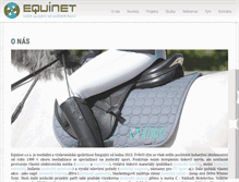 Tablet Screenshot of equinet.cz