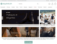Tablet Screenshot of equinet.ch
